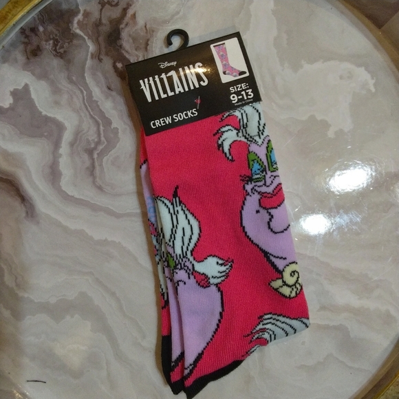 Disney Ariel Pink Socks and Lip Gloss Bundle - Picture 4 of 5